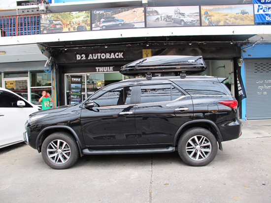 D2Rack ขาย ติดตั้ง แร็คหลังคา กล่องเก็บของบนหลังคา