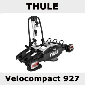 แร็คจักรยานท้ายรถ THULE Velocompact 927 สำหรับบรรทุกจักยาน 3 คัน แร็คจักรยานหลังคารถ สามารถยึดกับตัวจักรยานได้ทุกยี่ห้อ