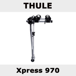 แร็คจักรยาน thule xpress 970 สำหรับบรรทุกจักยาน 2 คัน แร็คจักรยานหลังคารถ สามารถยึดกับตัวจักรยานได้ทุกยี่ห้อ