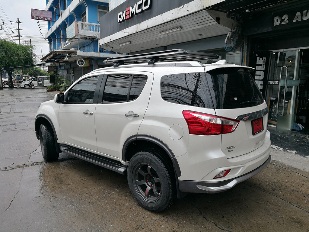 แร็คหลังคารถ CarryBoy รุ่น CB-535N-02B ถาดวางของบนหลังคา แครี่บอย ขาจับแร็คหลังคา