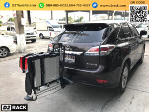 แร็คจักรยานรถกระบะ THULE EasyFold 934 XT ติดตั้งกับ Lexus RX270 แร๊คจักรยาน แร็คจักรยาน เลกซัส อาร์เอ็กซ์