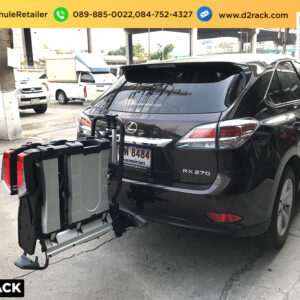 แร็คจักรยานรถกระบะ THULE EasyFold 934 XT ติดตั้งกับ Lexus RX270 แร๊คจักรยาน แร็คจักรยาน เลกซัส อาร์เอ็กซ์