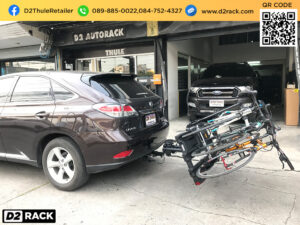 rackTHULEมือสอง THULE EasyFold 934 XT ติดตั้งกับ Lexus RX270 แร็คจักรยานรถกระบะ ที่วางจักรยาน เลกซัส อาร์เอ็กซ์