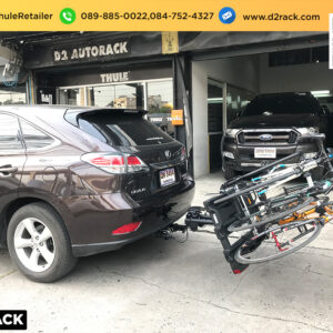 rackTHULEมือสอง THULE EasyFold 934 XT ติดตั้งกับ Lexus RX270 แร็คจักรยานรถกระบะ ที่วางจักรยาน เลกซัส อาร์เอ็กซ์