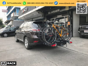 แร็คจักรยานทําเอง THULE EasyFold 934 XT ติดตั้งกับ Lexus RX270 rackแขวนจักรยาน rackจักรยานในรถ เลกซัส อาร์เอ็กซ์