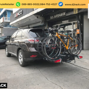 แร็คจักรยานทําเอง THULE EasyFold 934 XT ติดตั้งกับ Lexus RX270 rackแขวนจักรยาน rackจักรยานในรถ เลกซัส อาร์เอ็กซ์