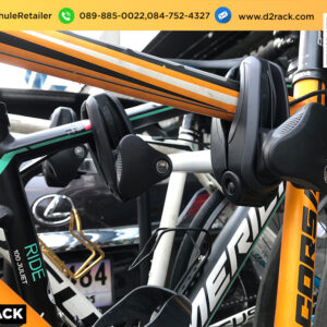 แร็คท้ายรถแขวนจักรยาน THULE EasyFold 934 XT ติดตั้งกับ Lexus RX270 แร็คจักรยานทําเอง ติดตั้งแร็คจักรยาน เลกซัส อาร์เอ็กซ์