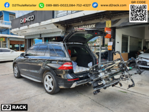 แร็ควางจักรยาน THULE Velocompact 927 ติดตั้งกับ Benz ML250 แร็คติดรถจักรยาน rackใส่จักรยาน เบนซ์ เอ็มเอล 250