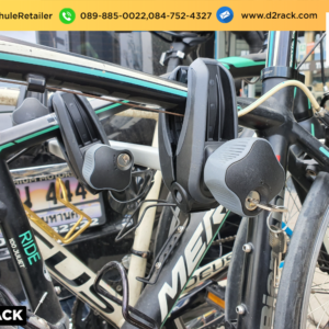 rackแขวนจักรยาน THULE Velocompact 927 ติดตั้งกับ Benz ML250 rackใส่จักรยาน แร็คท้ายรถแขวนจักรยาน เบนซ์ เอ็มเอล 250