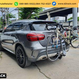 ติดตั้งแร็คจักรยาน THULE Xpress 970 ติดตั้งกับ Benz GLA250 แร็คจักรยานหลังคา rackยึดจักรยาน เบนซ์ จีเอลเอ 250