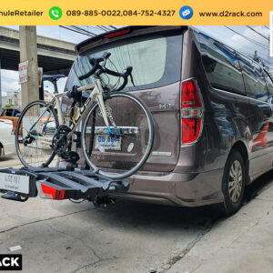 แร็คจักรยาน THULE EasyFold 934 XT ติดตั้งกับ Hyundai H1 ที่แขวนจักรยาน แร็คห้อยจักรยาน ฮุนได เอชวัน