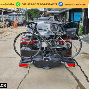 แร็คแขวนจักรยาน THULE EasyFold 933 XT ติดตั้งกับ Toyota Camry ที่แขวนจักรยานหลังรถ แร็คยึดท้ายรถยนต์ โตโยต้า คัมรี่