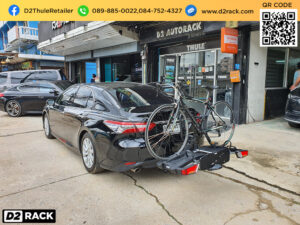 ที่แขวนจักรยาน THULE EasyFold 933 XT ติดตั้งกับ Toyota Camry แร็ครถจักรยาน rackTHULEมือสอง โตโยต้า คัมรี่