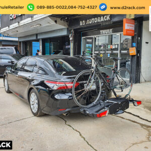 ที่แขวนจักรยาน THULE EasyFold 933 XT ติดตั้งกับ Toyota Camry แร็ครถจักรยาน rackTHULEมือสอง โตโยต้า คัมรี่