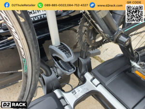 แร็คบรรทุกจักรยาน THULE EasyFold 933 XT ติดตั้งกับ Toyota Camry rackหลังคาTHULE แร็คแขวนจักรยาน โตโยต้า คัมรี่