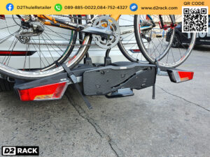 แร็คจักรยานติดท้ายรถ THULE EasyFold 933 XT ติดตั้งกับ Volvo XC90 แร็คจักรยานราคา แร็คใส่จักรยานท้ายรถ วอลโว่ เอ็กซ์ซี 90