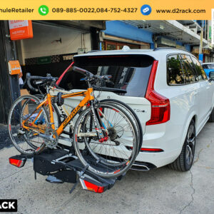 แร็ครถจักรยาน THULE EasyFold 933 XT ติดตั้งกับ Volvo XC90 thaibikerack rackจักรยานติดท้ายรถ วอลโว่ เอ็กซ์ซี 90