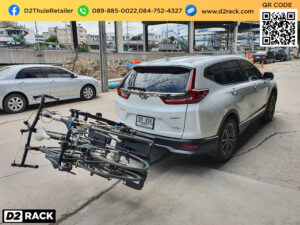 แร็คจักรยานรถกระบะ THULE EasyFold934 ติดตั้งกับ Honda CRV G5 แร๊คจักรยาน แร็คจักรยาน ฮอนด้า ซีอาร์วี
