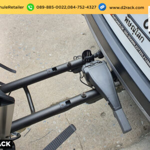rackTHULEมือสอง THULE EasyFold934 ติดตั้งกับ Honda CRV G5 แร็คจักรยานรถกระบะ ที่วางจักรยาน ฮอนด้า ซีอาร์วี