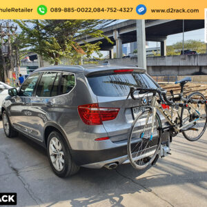 แร็คแขวนจักรยาน THULE HangOn 972 ติดตั้งกับ BMW X3 ที่แขวนจักรยานหลังรถ แร็คยึดท้ายรถยนต์ บีเอ็ม เอ็กซ์ 3