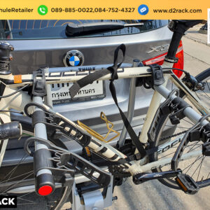 แร็คยึดท้ายรถยนต์ THULE HangOn 972 ติดตั้งกับ BMW X3 ที่แขวนจักรยานท้ายรถsuv แร็คติดรถจักรยาน บีเอ็ม เอ็กซ์ 3