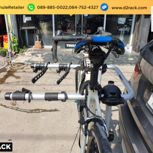 ติดแร็คจักรยาน THULE HangOn 972 ติดตั้งกับ BMW X3 แร็คยึดท้ายรถยนต์ แร็ควางจักรยาน บีเอ็ม เอ็กซ์ 3