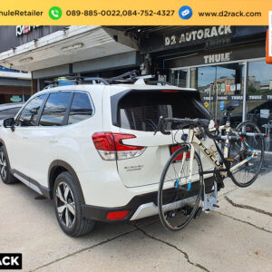 แร็คจักรยานมือสอง THULE HangOn 972 ติดตั้งกับ Subaru Forester ที่ยึดจักรยาน rackจักรยานมือสอง ซูบารุ ฟอเรสเตอร์