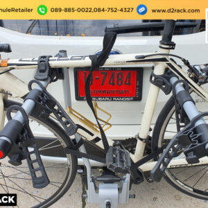 rackจักรยานท้ายรถ THULE HangOn 972 ติดตั้งกับ Subaru Forester แร็คใส่จักรยาน แร็คจักรยานsuv ซูบารุ ฟอเรสเตอร์