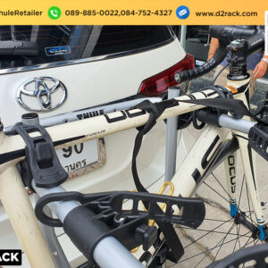 rackจักรยานในรถ THULE HangOn 972 ติดตั้งกับ Toyota Fortuner rackจักรยาน แร็คห้อยจักรยาน โตโยต้า ฟอร์จูนเนอร์
