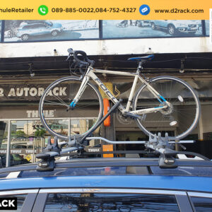 แร็คบรรทุกจักรยาน THULE ProRide 598 ติดตั้งกับ Subaru Forester rackหลังคาTHULE แร็คแขวนจักรยาน ซูบารุ ฟอเรสเตอร์