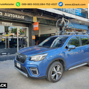 แร็คจักรยาน THULE ProRide 598 ติดตั้งกับ Subaru Forester ที่แขวนจักรยาน แร็คห้อยจักรยาน ซูบารุ ฟอเรสเตอร์