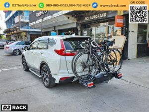 แร็ควางรถจักรยาน THULE Velocompact 925 ติดตั้งกับ Honda CRV G5 rackหลังคาBuzzRack แร็ควางจักรยาน ฮอนด้า ซีอาร์วี