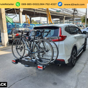 แร็คจักรยานทําเอง THULE Velocompact 925 ติดตั้งกับ Honda CRV G5 ที่วางจักรยาน แร็คจักรยานรถกระบะ ฮอนด้า ซีอาร์วี