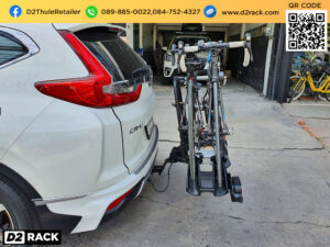 ติดตั้งแร็คจักรยาน THULE Velocompact 925 ติดตั้งกับ Honda CRV G5 แร็คจักรยานหลังคา rackยึดจักรยาน ฮอนด้า ซีอาร์วี