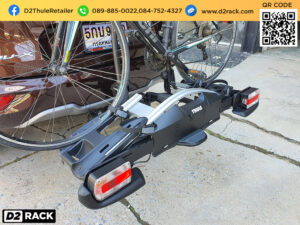 แร็คจักรยานท้ายรถ THULE Velocompact 925 ติดตั้งกับ Isuzu Mu-X rackจักรยาน แร็คติดรถจักรยาน อีซูซุ มิวเอ็กซ์
