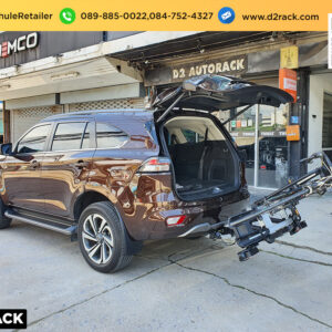 แร็คจักรยานมือสอง THULE Velocompact 925 ติดตั้งกับ Isuzu Mu-X ที่ยึดจักรยาน rackจักรยานมือสอง อีซูซุ มิวเอ็กซ์