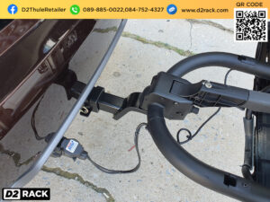 แร็คใส่จักรยาน THULE Velocompact 925 ติดตั้งกับ Isuzu Mu-X แร็คจักรยานมือสอง แร็คล็อคจักรยาน อีซูซุ มิวเอ็กซ์