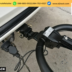 แร็คจักรยานท้ายรถ THULE Velocompact 925 ติดตั้งกับ Toyota Fortuner rackจักรยาน แร็คติดรถจักรยาน โตโยต้า ฟอร์จูนเนอร์