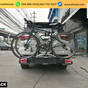 แร็คแขวนจักรยานท้ายรถ THULE Velocompact 925 ติดตั้งกับ Toyota Fortuner แร็คจักรยานในรถsuv แร็คจักรยานราคา โตโยต้า ฟอร์จูนเนอร์
