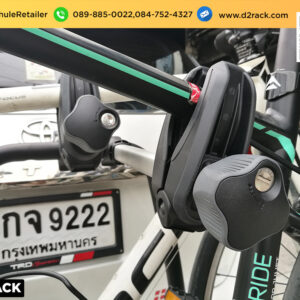 แร็คยึดจักรยานท้ายรถ THULE Velocompact 925 ติดตั้งกับ Toyota Fortuner แขวนจักรยานท้ายรถ rackบรรทุกจักรยาน โตโยต้า ฟอร์จูนเนอร์