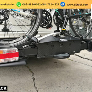 แร็คติดจักรยาน THULE Velocompact 925 ติดตั้งกับ Toyota Fortuner แร็คใส่จักรยานท้ายรถ แร็ครถจักรยาน โตโยต้า ฟอร์จูนเนอร์