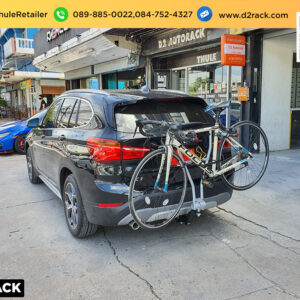 แร็คจักรยานทําเอง THULE Xpress 970 ติดตั้งกับ BMW X1 rackแขวนจักรยาน rackจักรยานในรถ บีเอ็ม เอ็กซ์วัน