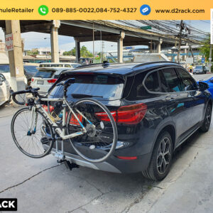 rackจักรยานในรถ THULE Xpress 970 ติดตั้งกับ BMW X1 แร็คท้ายรถแขวนจักรยาน แร๊คจักรยาน บีเอ็ม เอ็กซ์วัน