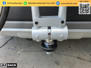 แร็คห้อยจักรยาน THULE Xpress 970 ติดตั้งกับ BMW X1 rackBuzzRackมือสอง แร็คจักรยานหลังคา บีเอ็ม เอ็กซ์วัน