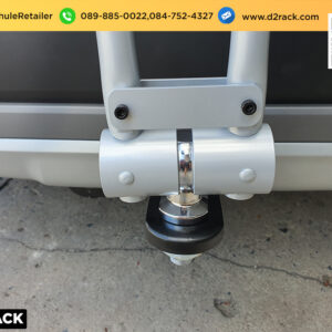 แร็คห้อยจักรยาน THULE Xpress 970 ติดตั้งกับ BMW X1 rackBuzzRackมือสอง แร็คจักรยานหลังคา บีเอ็ม เอ็กซ์วัน