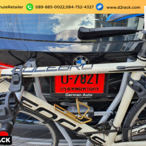 rackยึดจักรยาน THULE Xpress 970 ติดตั้งกับ BMW X1 แร็คห้อยจักรยาน rackจักรยาน บีเอ็ม เอ็กซ์วัน