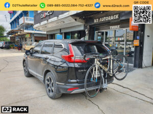แร็คบรรทุกจักรยาน THULE Xpress 970 ติดตั้งกับ Honda CRV G5 rackหลังคาTHULE แร็คแขวนจักรยาน ฮอนด้า ซีอาร์วี