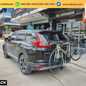 แร็คบรรทุกจักรยาน THULE Xpress 970 ติดตั้งกับ Honda CRV G5 rackหลังคาTHULE แร็คแขวนจักรยาน ฮอนด้า ซีอาร์วี