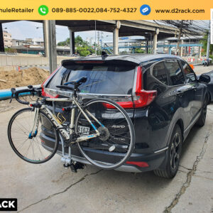 ที่แขวนจักรยานหลังรถ THULE Xpress 970 ติดตั้งกับ Honda CRV G5 แร็คบรรทุกจักรยาน ที่แขวนจักรยานท้ายรถsuv ฮอนด้า ซีอาร์วี