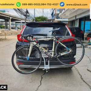 แร็คแขวนจักรยาน THULE Xpress 970 ติดตั้งกับ Honda CRV G5 ที่แขวนจักรยานหลังรถ แร็คยึดท้ายรถยนต์ ฮอนด้า ซีอาร์วี